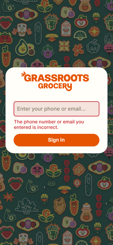 grassroots-grocery-volunteer-platform_sign-in-incorrect-email